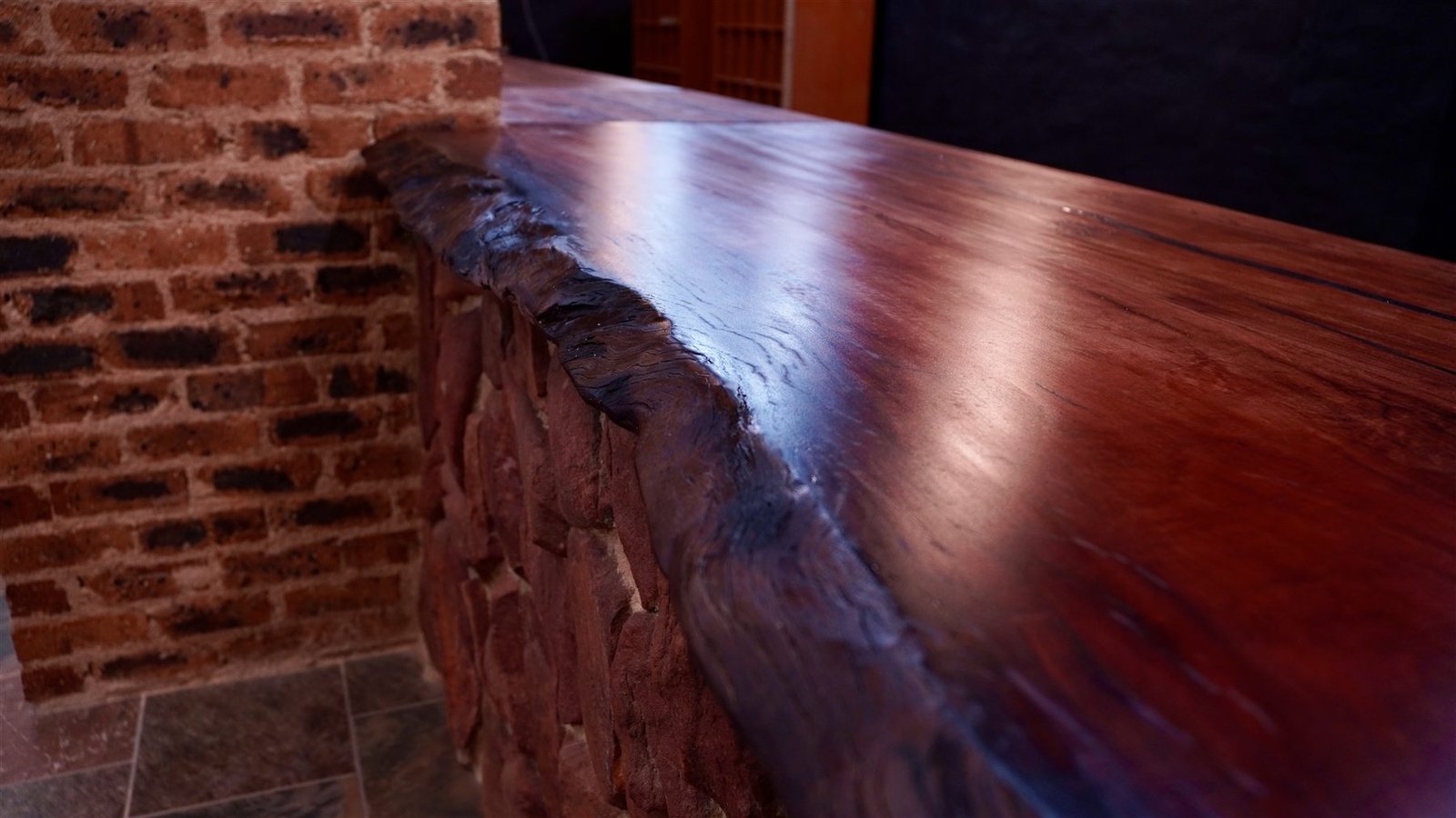 Custom hardwood shelving gun room interior Gauteng — De Jager Wood Designs